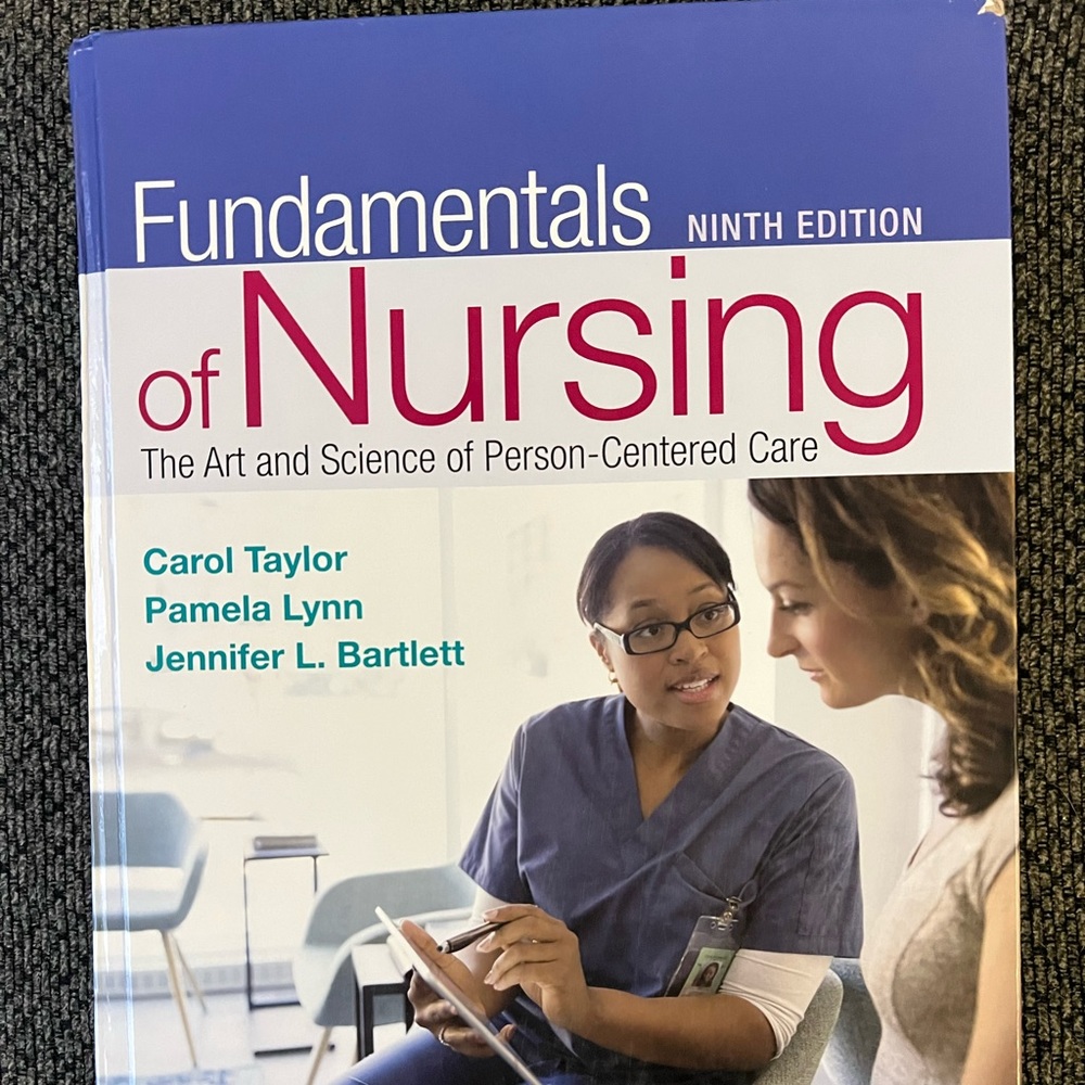 Fundamentals of Nursing textbook